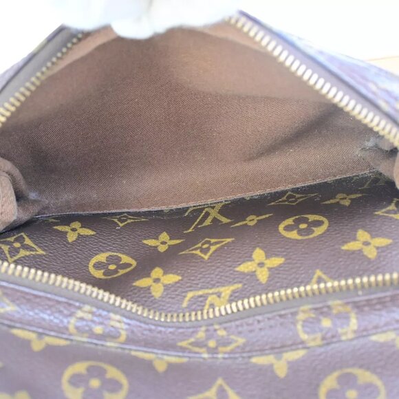 LOUIS VUITTON Montsouris GM Backpack Bag Monogram Leather Brown M51135 70FB218 - Picture 5 of 16